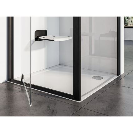 Ravak XA034411010 - Plato de ducha cuadrado PERSEUS 80x80 cm blanco