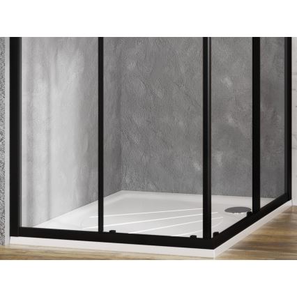 Ravak XA037701010 - Plato de ducha cuadrado PERSEUS 90x90 cm blanco