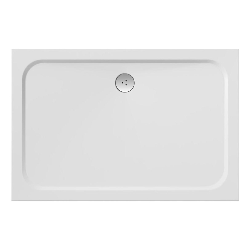 Ravak XA04A701010 - Plato de ducha rectangular GIGANT 100x90 cm blanco