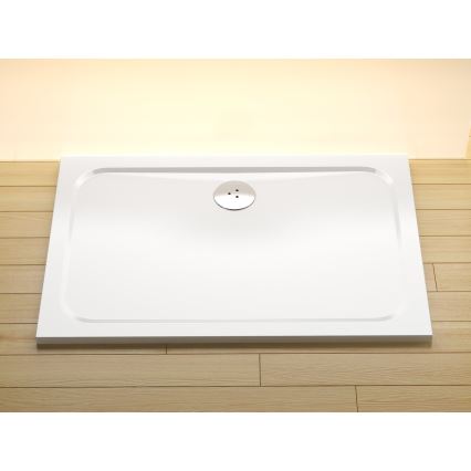 Ravak XA04A701010 - Plato de ducha rectangular GIGANT 100x90 cm blanco