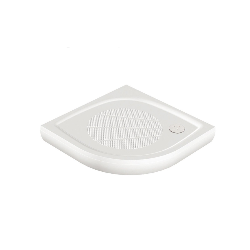 Ravak XA237701010 - Plato de ducha cuadrante ELIPSO 90x90 cm blanco