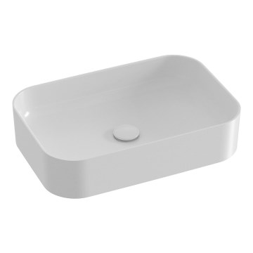 Ravak XJX01155002 - Lavabo sobre encimera CERAMIC SLIM 55x37 cm cerámica/blanco