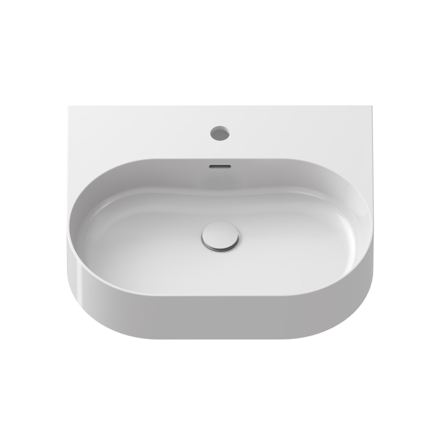 Ravak XJX01155004 - Lavabo sobre encimera CERAMIC SLIM 55x45 cm cerámica/blanco