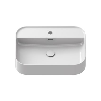 Ravak XJX01155005 - Lavabo sobre encimera CERAMIC SLIM 55x40 cm cerámica/blanco