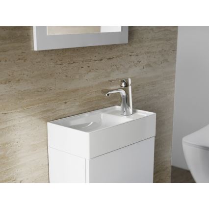 Ravak XJX01240000 - Lavabo sobre encimera VEDA SLIM 40x22 cm cerámica/blanco