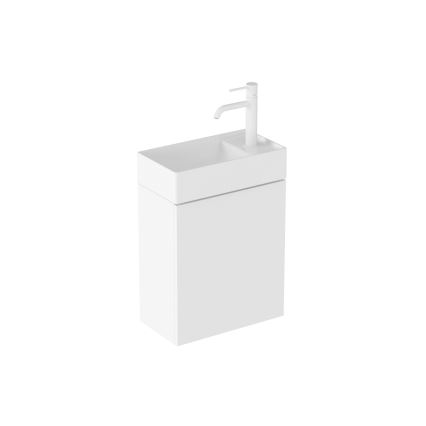 Ravak XJX01240000 - Lavabo sobre encimera VEDA SLIM 40x22 cm cerámica/blanco