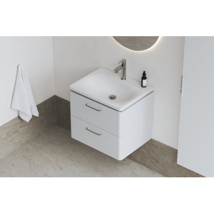 Ravak XJX01260000 - Lavabo empotrado BALANCE 60 x 46,5 cm cerámica/blanco