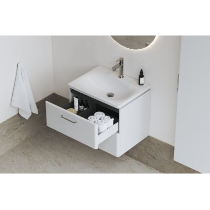 Ravak XJX01260000 - Lavabo empotrado BALANCE 60 x 46,5 cm cerámica/blanco