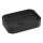 Ravak XJX0D155001 - Lavabo sobre encimera CERAMIC SLIM 55x37 cm cerámica/negro