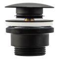REA-A5216 - Válvula de desagüe para lavabo CLICK-CLACK Ø 6,4 cm negro