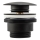 REA-A5216 - Válvula de desagüe para lavabo CLICK-CLACK Ø 6,4 cm negro