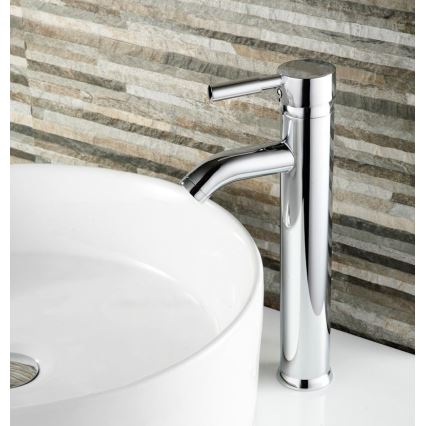 REA-B0027 - Grifo de lavabo GRAF 30,5 cm, cromo brillante