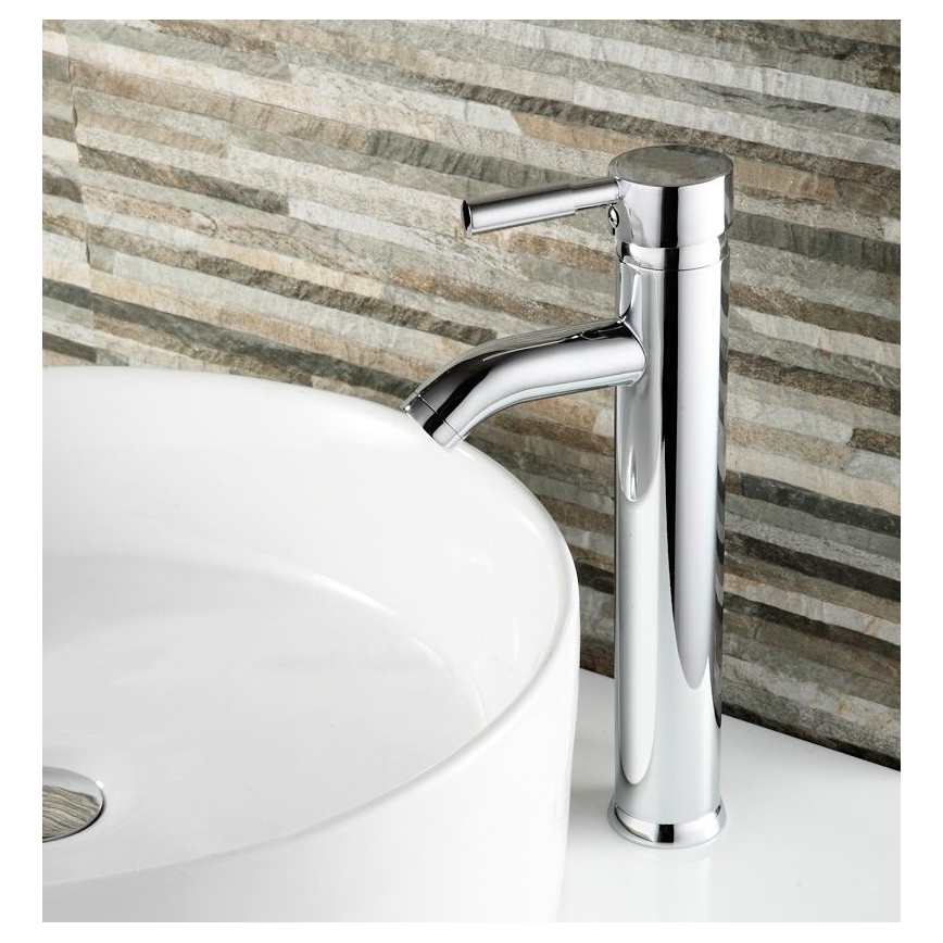 REA-B0027 - Grifo de lavabo GRAF 30,5 cm, cromo brillante