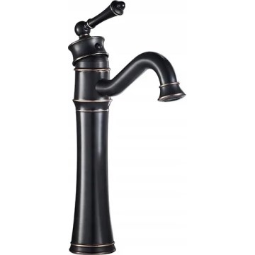 REA-B0227 - Grifo de lavabo VINTAGE OLD 31 cm negro