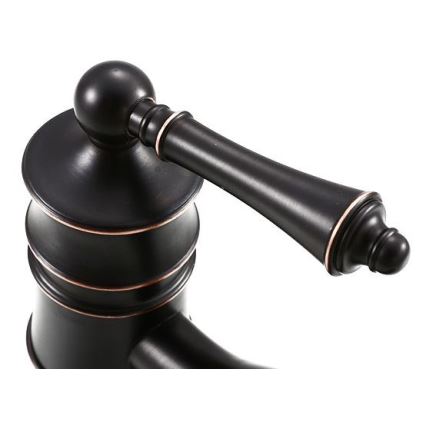 REA-B0227 - Grifo de lavabo VINTAGE OLD 31 cm negro