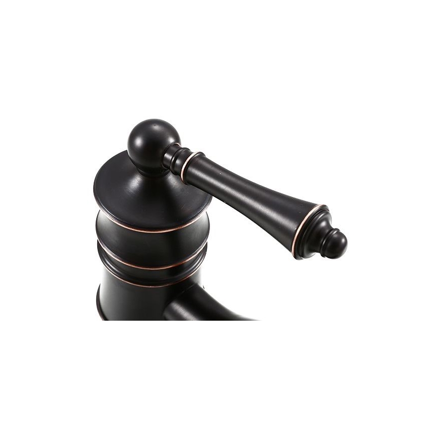 REA-B0227 - Grifo de lavabo VINTAGE OLD 31 cm negro