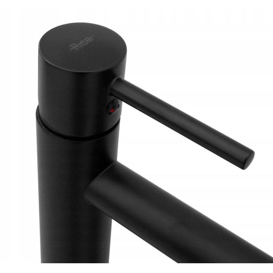 REA-B0229 - Grifo de lavabo TESS 31,5 cm negro