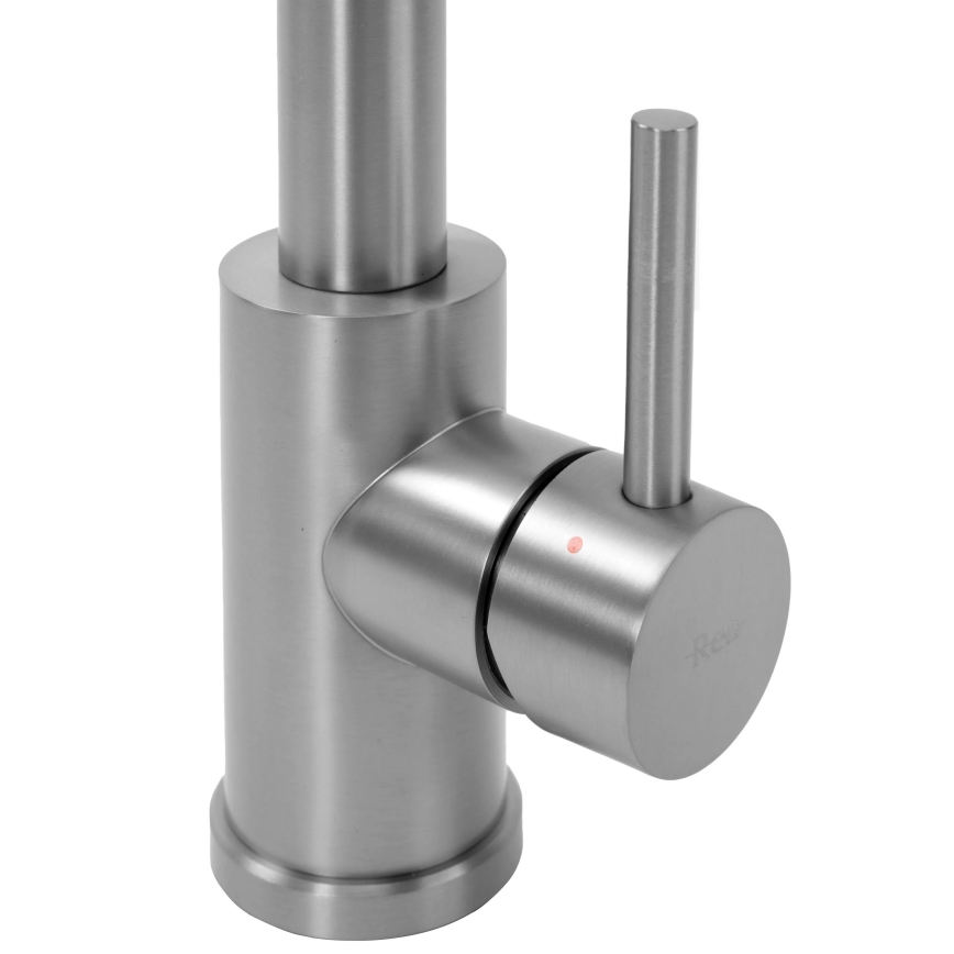 REA-B0417 - Grifo de fregadero con ducha extraíble COLIN 42,5 cm níquel