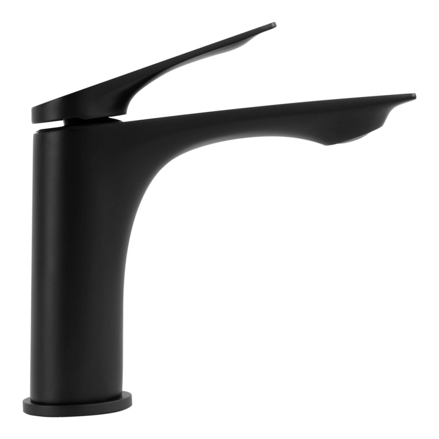 REA-B1117 - Grifo de lavabo AVALON 16,5 cm negro