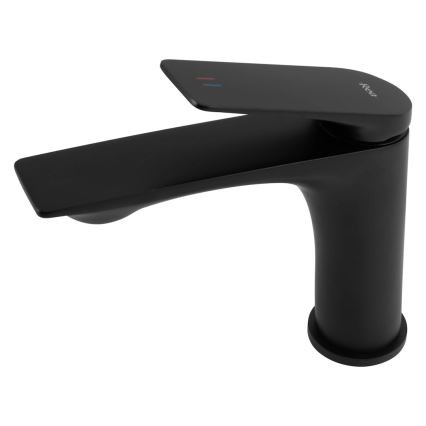 REA-B1117 - Grifo de lavabo AVALON 16,5 cm negro