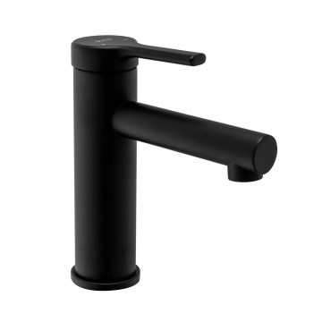 REA-B2017 - Grifo de lavabo PIXEL 16,5 cm negro mate