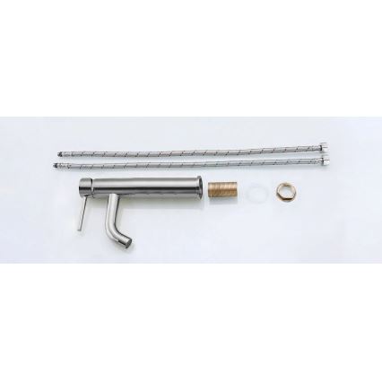 REA-B4104 - Grifo de lavabo LUNGO 28 cm, acabado cromado brillante