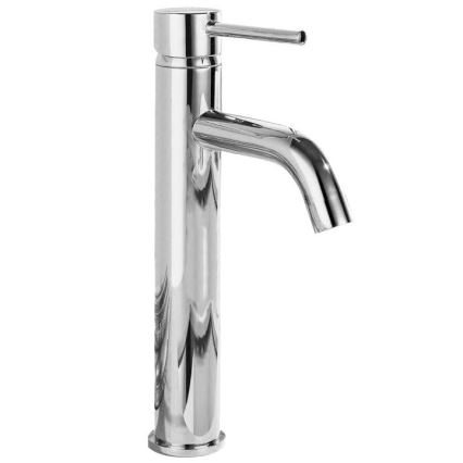 REA-B4104 - Grifo de lavabo LUNGO 28 cm, acabado cromado brillante