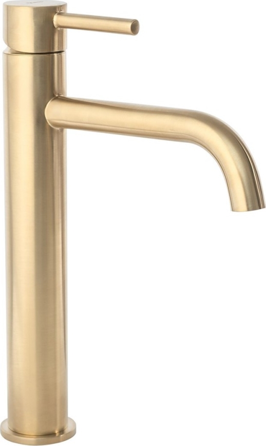 REA-B4526 - Grifo de lavabo LUNGO 28 cm, dorado cepillado
