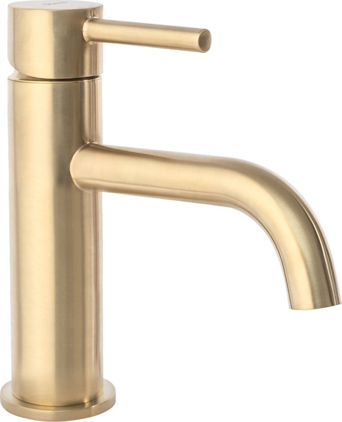 REA-B4527 - Grifo para lavabo LUNGO 16,5 cm, oro cepillado