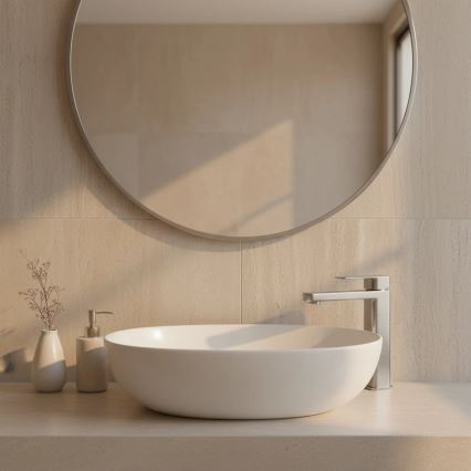 REA-B4588 - Grifo de lavabo ARLO 30 cm, acabado níquel