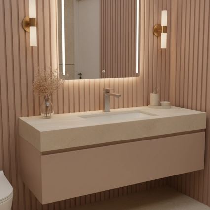 REA-B4589 - Grifo para lavabo ARLO 17 cm, acabado níquel