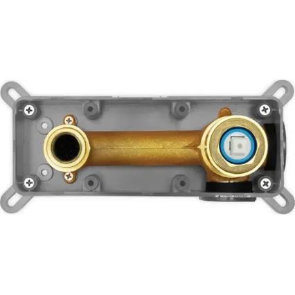 REA-B4600 - Grifo de lavabo para instalación empotrada LUNGO cobre cepillado