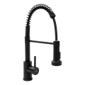 REA-B4820 - Grifo de fregadero COLIN con rociador extraíble 42,5 cm negro