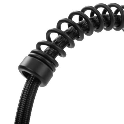 REA-B4820 - Grifo de fregadero COLIN con rociador extraíble 42,5 cm negro
