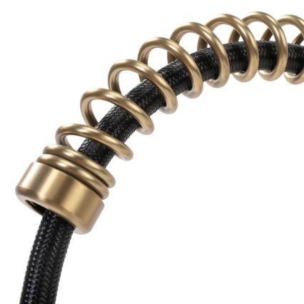 REA-B4821 - Grifo para fregadero con rociador extraíble COLIN 42,5 cm, acabado oro cepillado