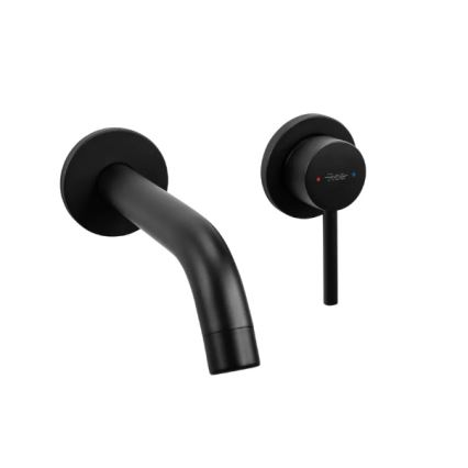 REA-B5332 - Grifo de lavabo para instalación empotrada OWEN, negro