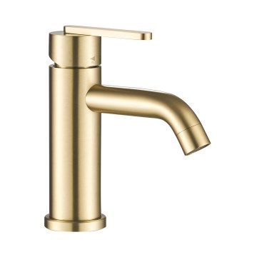 REA-B5505 - Grifo de lavabo ONTARIO 17,5 cm oro cepillado