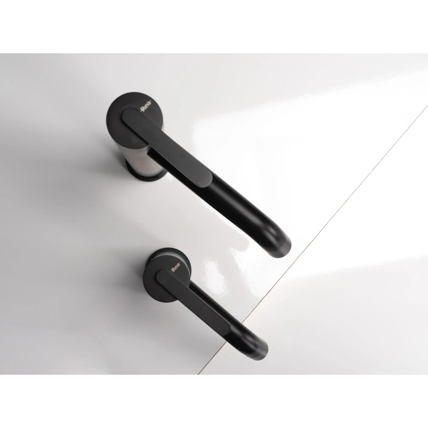 REA-B5508 - Grifo para lavabo ONTARIO 30 cm negro