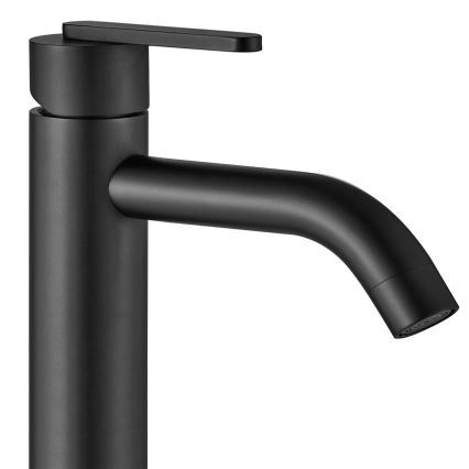REA-B5508 - Grifo para lavabo ONTARIO 30 cm negro