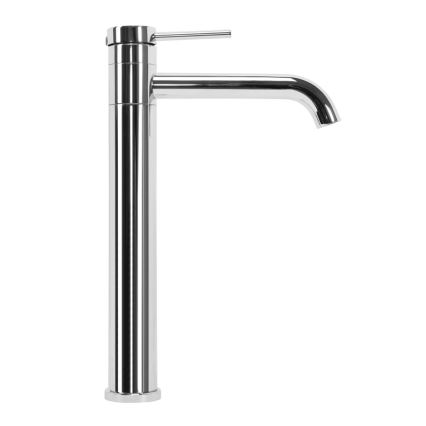 REA-B6100 - Grifo de lavabo LUNGIS de 34,5 cm en cromo brillante