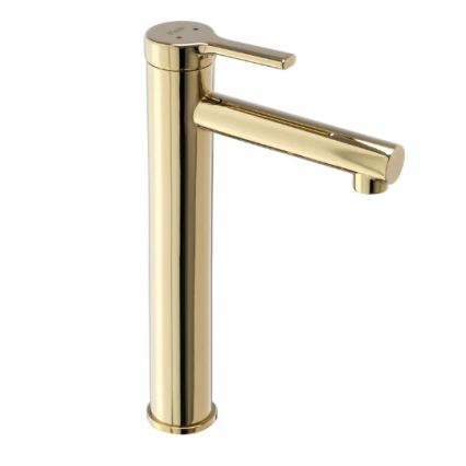 REA-B6215 - Grifo de lavabo PIXEL 27,5 cm, dorado