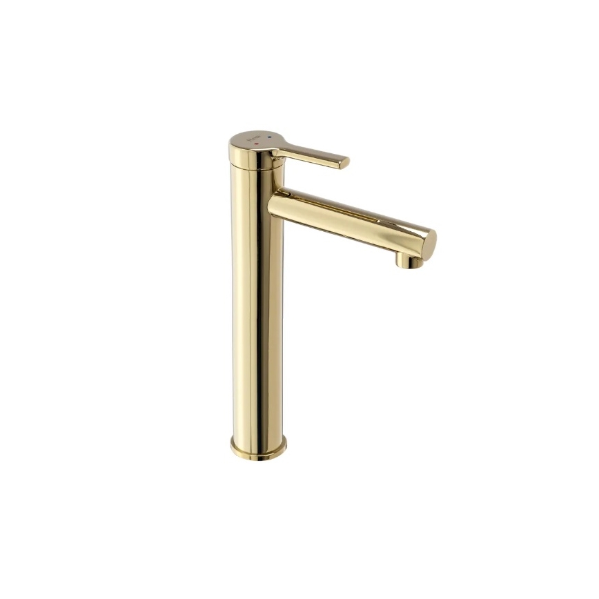 REA-B6215 - Grifo de lavabo PIXEL 27,5 cm, dorado