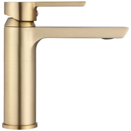 REA-B6410 - Grifo de lavabo ARGUS 16 cm oro cepillado