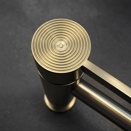 REA-B6444 - Grifo de lavabo FOSTER 18,2 cm dorado