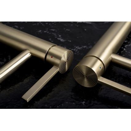 REA-B6444 - Grifo de lavabo FOSTER 18,2 cm dorado