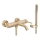 REA-B8010 - Set para bañera LUNGO oro cepillado