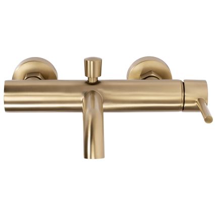 REA-B8010 - Set para bañera LUNGO oro cepillado