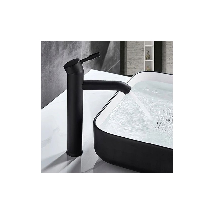 REA-B8665 - Grifo de lavabo GRAF 30,5 cm negro
