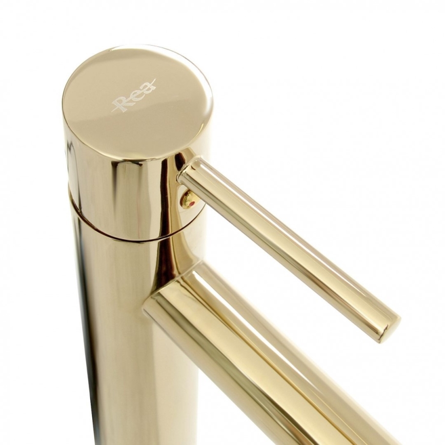 REA-B8803 - Grifo para lavabo TESS 31,5 cm dorado
