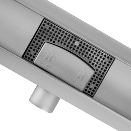 REA-G2503 - Canaleta de desagüe NEOX 80 cm de acero inoxidable